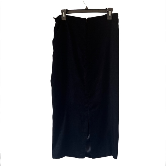 ✨NWT✨ Donna Karan Velvet Drape Pencil Skirt | Size 6 - Picture 5 of 8